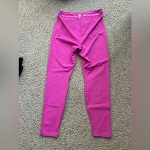 Brand new women’s yitty pink glitter diamond legging pink lizzo brand active gym
